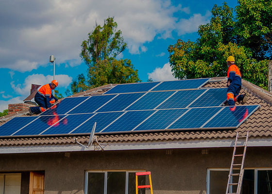 Home Use Solar Power System 5kw 10kw 20kw Hybrid Solar Energy System