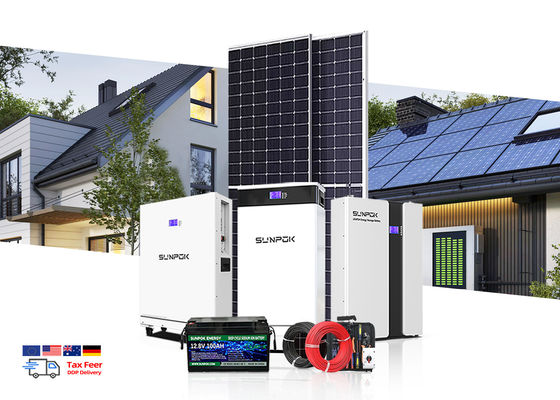 Complete Solar Energy System 5kv 15kw Industry Offgrid Solar Energy Storage Power System
