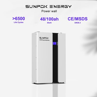 Powerwall Solar Energy Storage Battery 200Ah 48V 51.2V 10Kwh Lifepo4 Wall Mounted Lithium Battery for Home