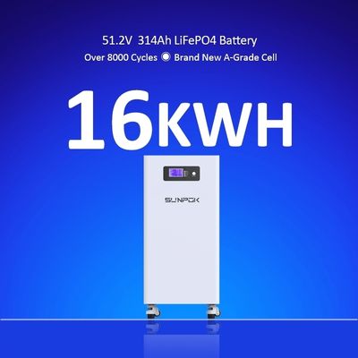 48V 280Ah 300Ah Solar Lithium Battery Pack 15kwh 16kwh 15Kwh Solar Energy System 51.2V 280Ah LiFePO4 Energy Storage Battery