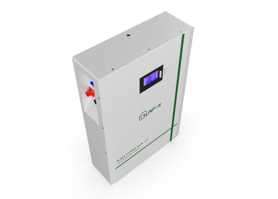 48V litio de energía solar Ion Battery 100ah Lifepo4 5,12 KVH con BMS System