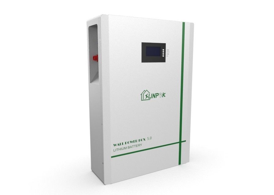 48V litio de energía solar Ion Battery 100ah Lifepo4 5,12 KVH con BMS System