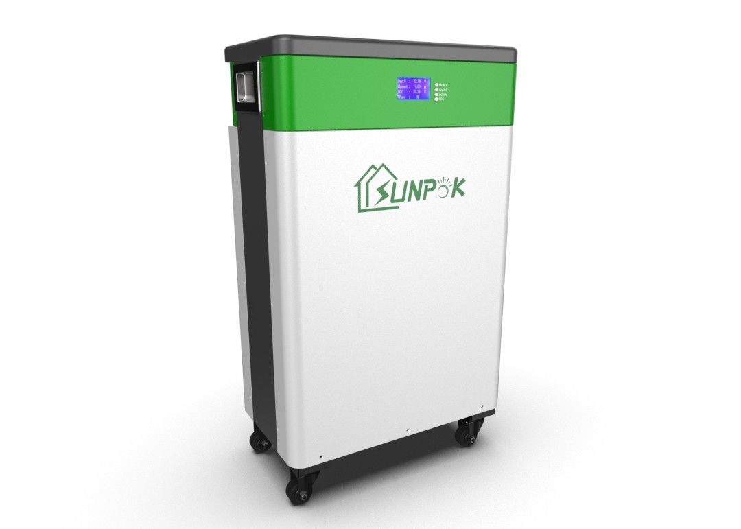 Recarga 300ah sistema 12.8Kwh de Ion Battery Pack For Solar del litio de 48 voltios