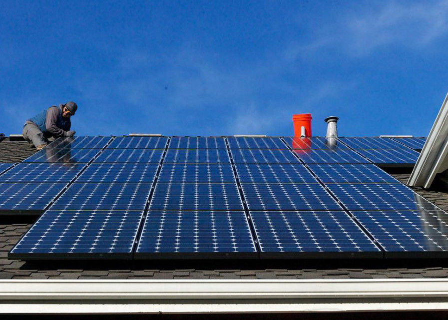 Sistema Solar 10000w 20000w 30000w del equipo 10kw 15kw 20kw 30kw del panel solar de la rejilla