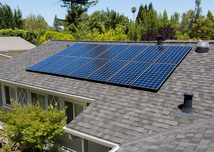 4.8Kwh 9.6Kwh completo de los equipos del poder de la Sistema Solar de la rejilla para los hogares