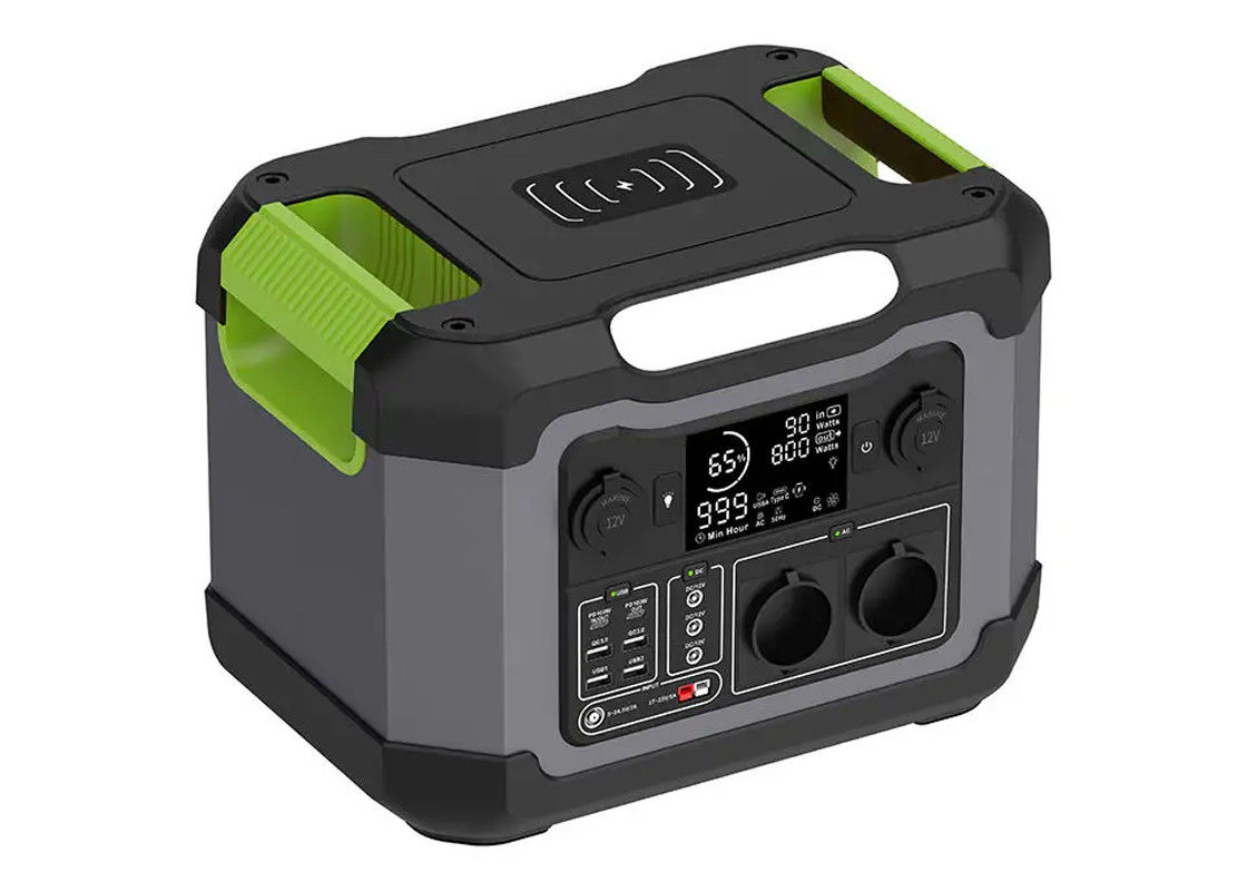fuente de alimentación al aire libre de 1000W 1200W 2000W Li Ion Lifepo portátil 4 baterías