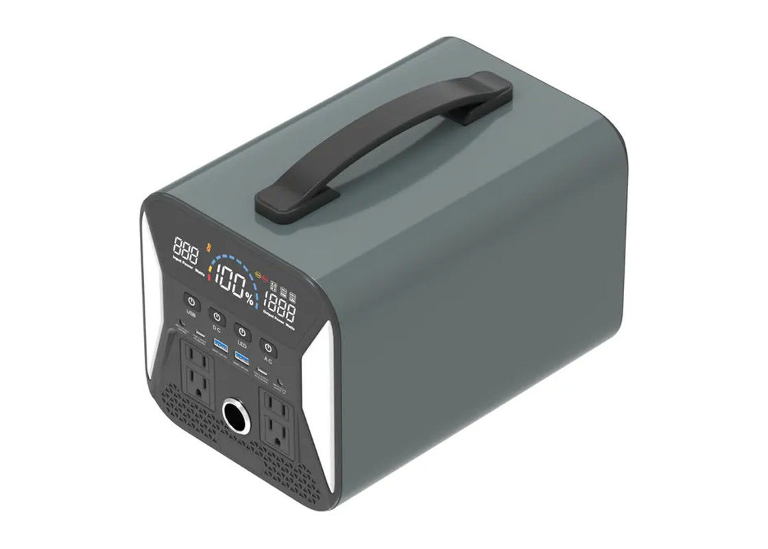 Célula portátil de la alta capacidad 300w 500w 1000w de la central eléctrica del litio del tamaño que acampa grande al aire libre