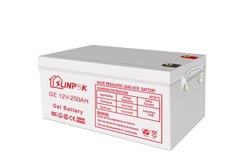 De la capacidad 1600A Max Discharge de la batería 100Ah del gel del inversor 12V de la rejilla 0,25 resistencias de MΩ