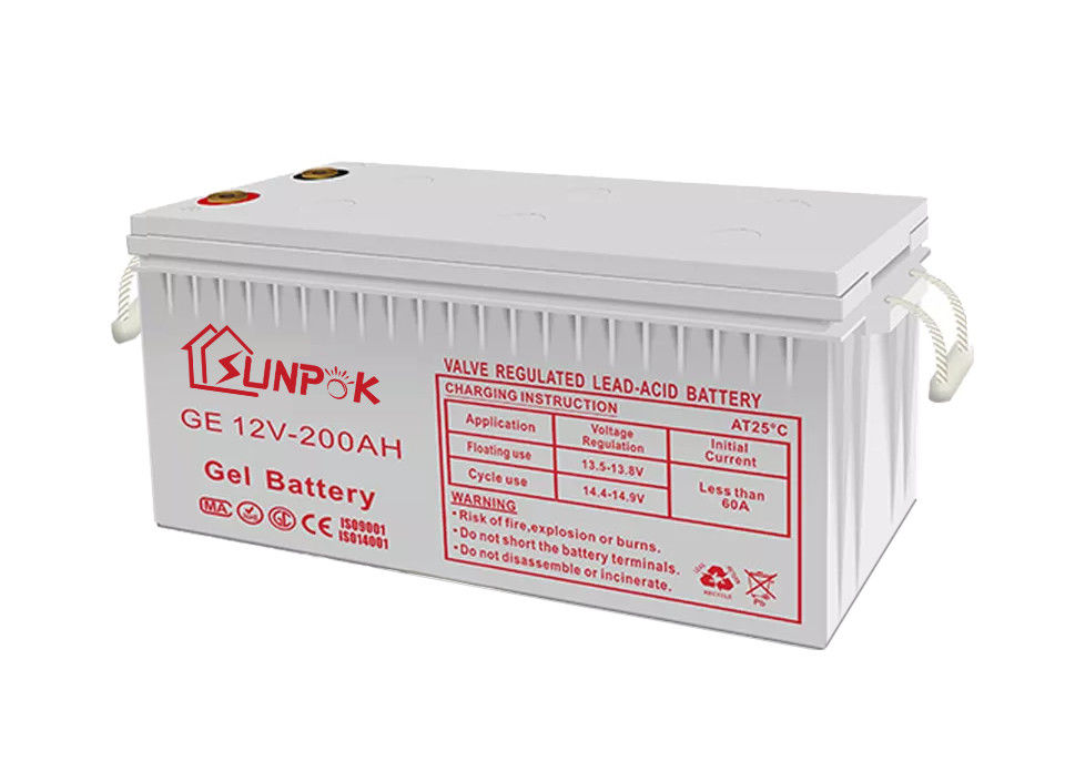 Ciclo profundo 18 años de la larga vida del gel de la batería estupenda del electrólito de batería solar 2v 3000ah del gel