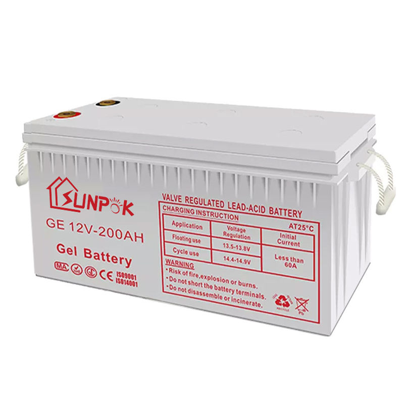 Carro de golf solar de Sunpok lifepo4 12v 50ah 100ah 120ah 150ah 200ah 300ah 400ah rv