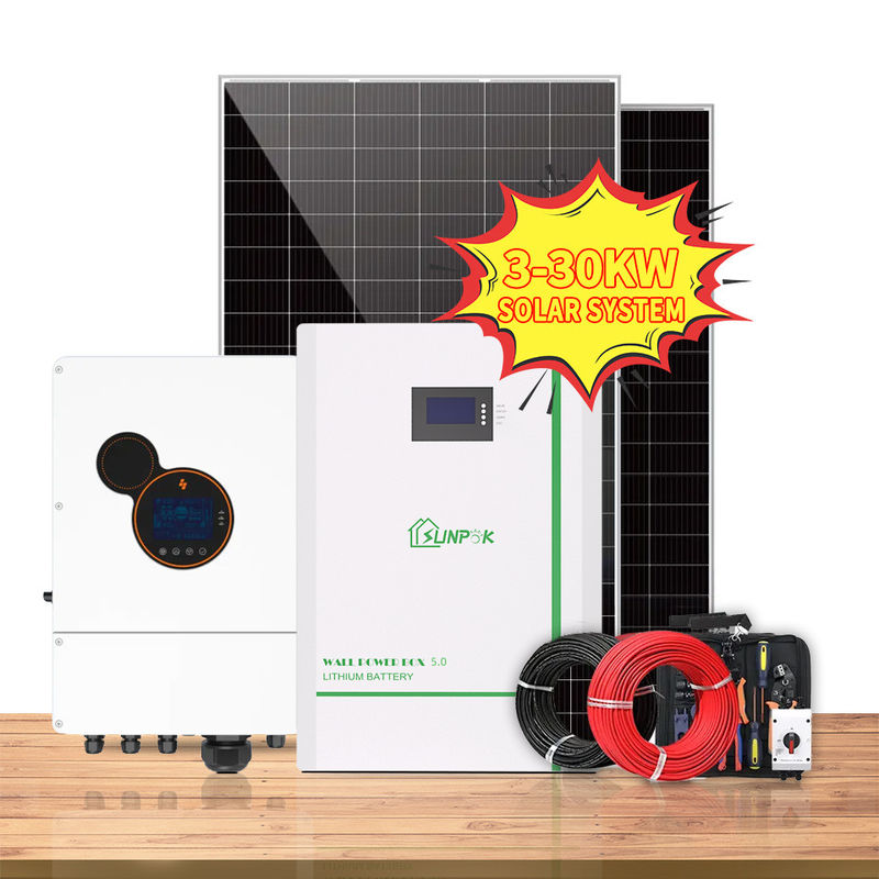 12V inversor de corriente solar híbrido 2kw 3kw 4kw 5kw 8kw del lazo de la rejilla combinado con