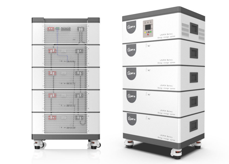 Batería toda junta 5kva 6kva 8kva 10kva para el hogar todo de Sunpok en un sistema apilado del ESS