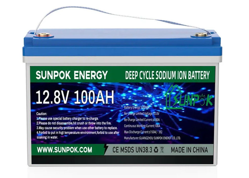 Baterías de litio Sunpok a la venta 100ah 200ah 300ah 12v duración de la batería de litio lipo