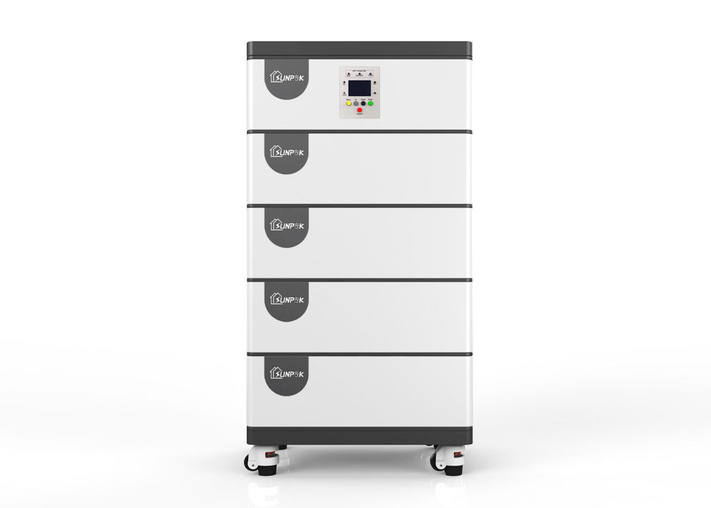 Sunpok todo en un 3 sistema de energía híbrido del panel solar del equipo 5KW 10KW 15KW de la rejilla del sistema eléctrico solar del inversor de la fase