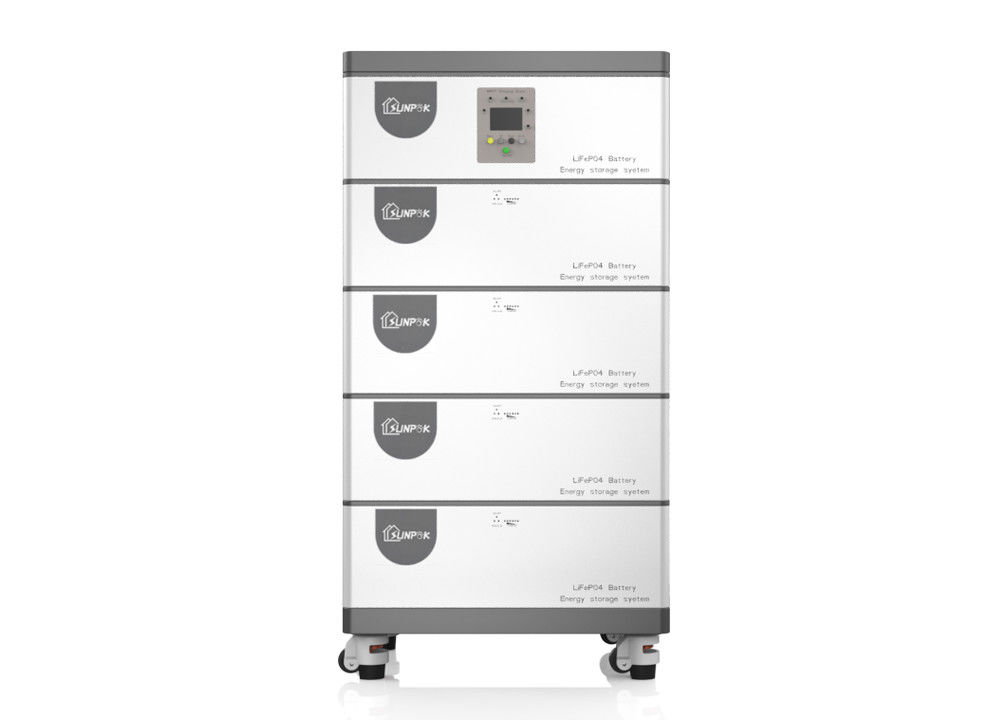 Sistema solar todo junto del almacenamiento de la batería del sistema eléctrico 5kW 10kWh LiFePO4 de SUNPOK ESS