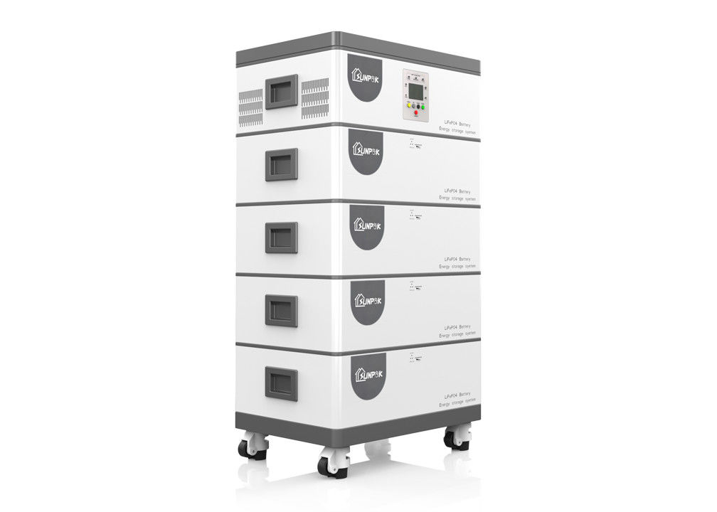 Sunpok todo en un 3 sistema de energía híbrido del panel solar del equipo 5KW 10KW 15KW de la rejilla del sistema eléctrico solar del inversor de la fase