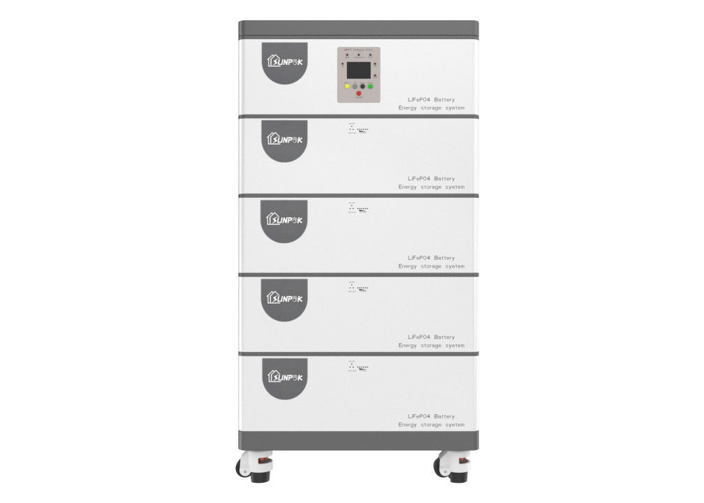 Complete el color blanco del sistema solar 48V fuera de la red de 10kw