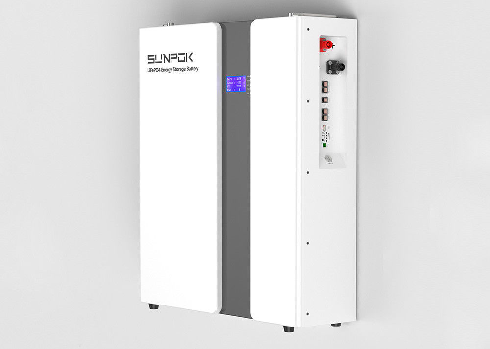 Sistemas de almacenamiento de energía para el hogar blanco 48V 100Ah 200Ah 5kwh 10kwh 20kwh Banco de baterías de iones de li