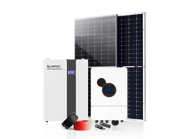 Herramientas de conector de tamaño personalizado para el kit solar híbrido con paneles de silicio policristalino