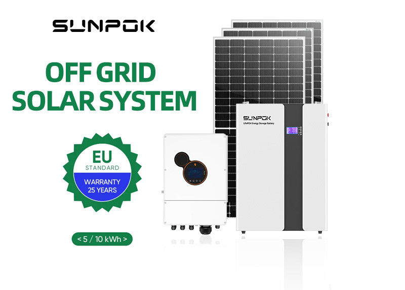 1 conjunto de soportes de instalación para unidad solar híbrida con certificado CEI