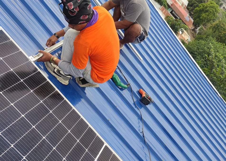 230V 3Kw 5Kw 8Kw 10Kw Sistema Solar Híbrido Kit para el hogar y el negocio
