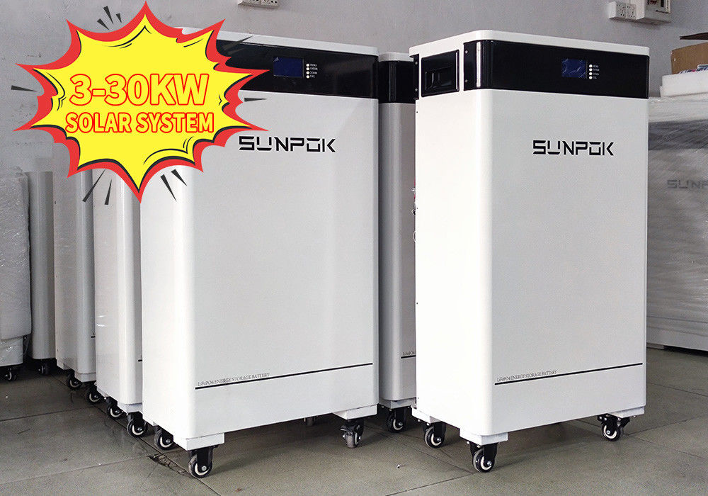 Sistema solar híbrido industrial 15 kw 20kw 30kw 50kw 100kw Sistema solar 1000w 2000w 3000w