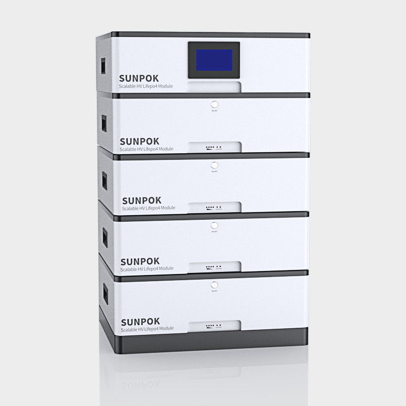 Sistema de energía de almacenamiento de energía solar acumulado Lifepo4 Batería 48v 51.2v 400ah 20kwh
