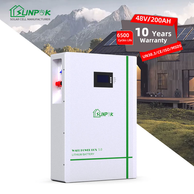 5kwh 10kwh Batería de litio del sistema solar 48v 51.2v 100ah 200ah Batería de almacenamiento de energía para el hogar