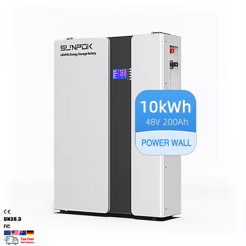 Batería de almacenamiento de energía solar 48V 5Kwh 100Ah 200Ah Batería de iones de litio para el hogar