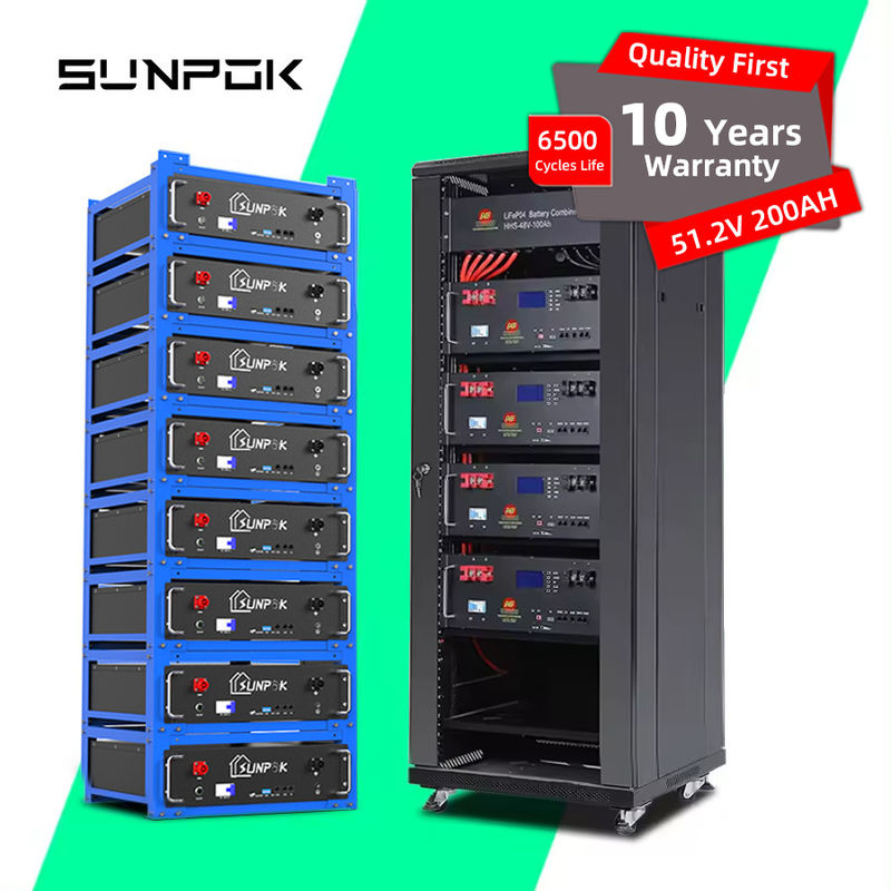 51.2v 100ah Batería de iones de litio 48V 50ah 150ah Lifepo4 Batería Pack 200AH OEM