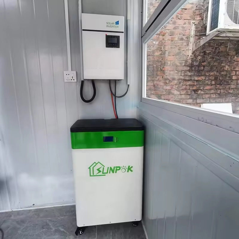 Ciclo profundo LiFePO4 Batería solar de iones de litio 10kwh 48v 200ah Sistema de energía solar para el hogar