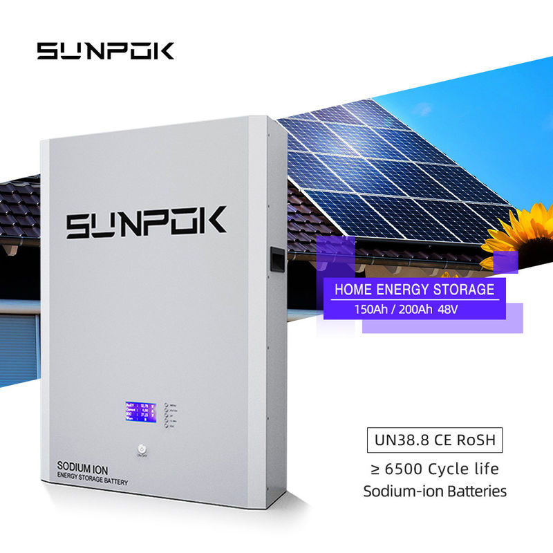 Oem 48v 300ah 400ah Powerwall Batería de iones de sodio Lifepo4 para el hogar Sistema solar