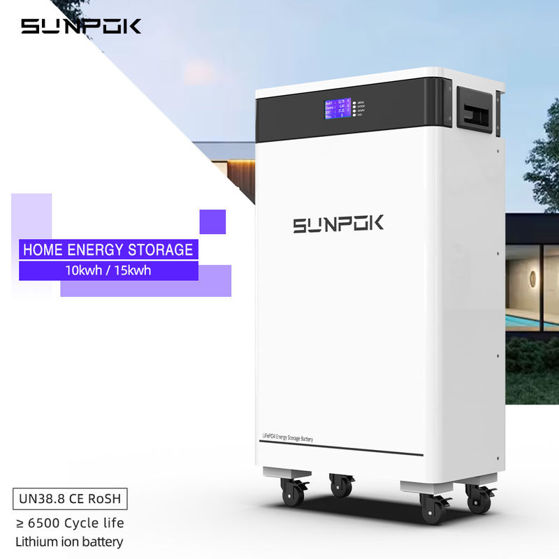 48v 200ah 300ah 400ah Batería solar de litio Mppt Inversor híbrido solar Almacenamiento de energía en el hogar