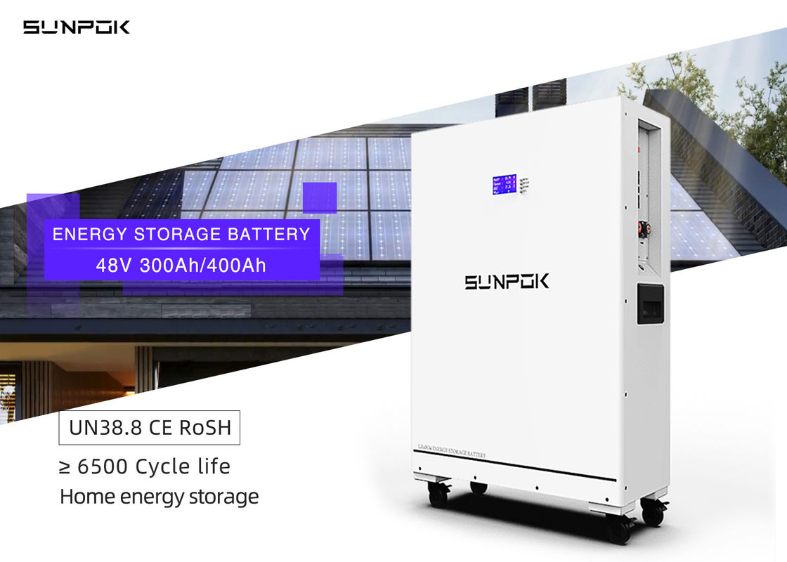 Sistema de almacenamiento de energía solar Batería 48v 51.2v 200ah 400ah Inversores Sistema de batería