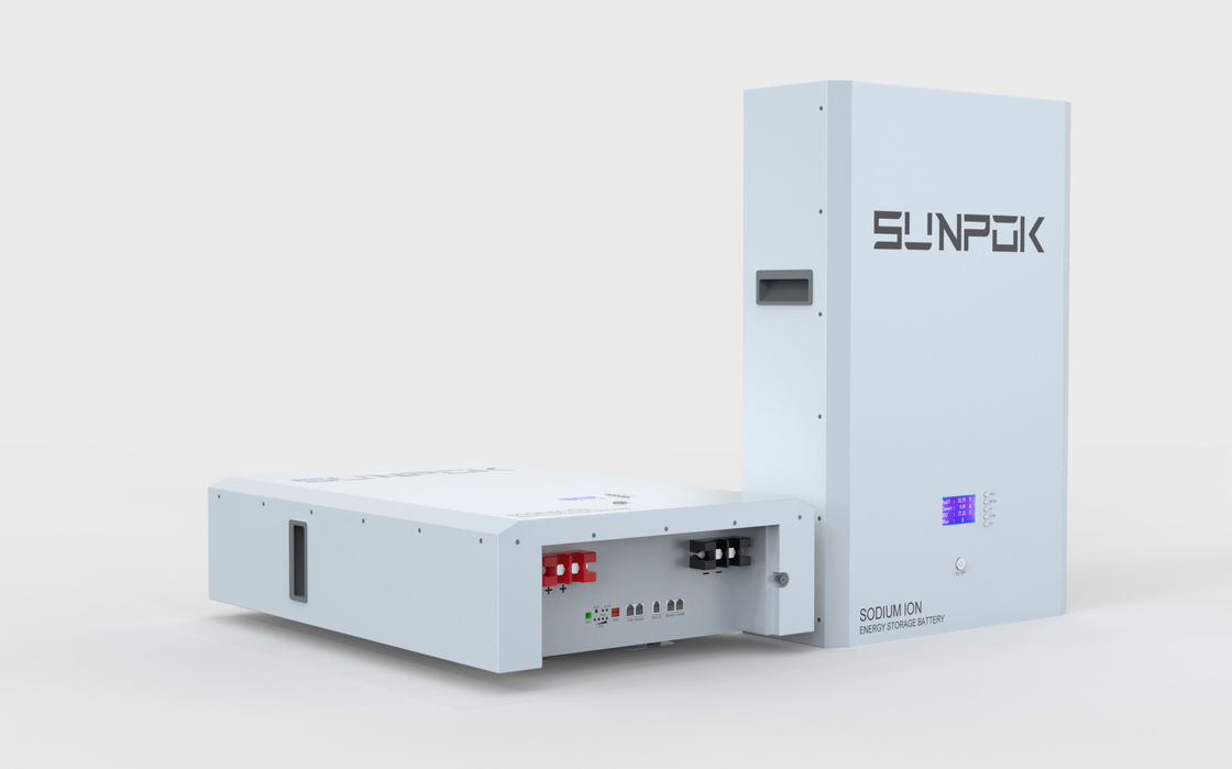 Batería de iones de sodio 48v 200ah 400ah Solar 15kw 10 Kw Almacenamiento en el hogar de sodio