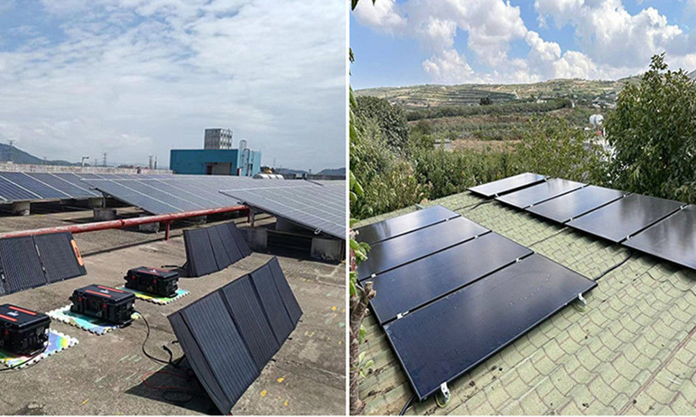 Sistema de energía solar desconectado de la red con batería de litio de 48v 3kw 8kw 10kw Kit de sistema de energía solar