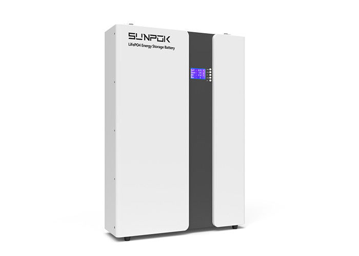 Potencia montada en la pared 48V 100Ah 10Kwh Batería 51.2V 48V 200Ah Lifepo4 Batería de iones de litio Batería solar para el sistema solar