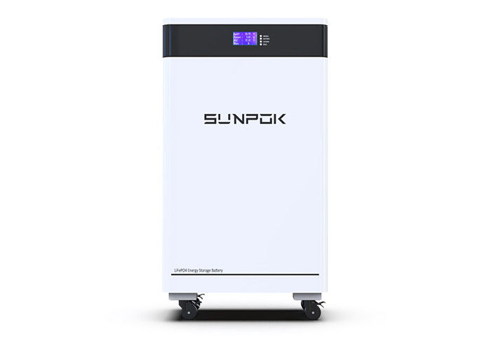 Batería inteligente LFP de litio y hierro fosfato con 51.2V 48V 300Ah 15Kwh Capacidades BMS incorporado para el almacenamiento del sistema solar