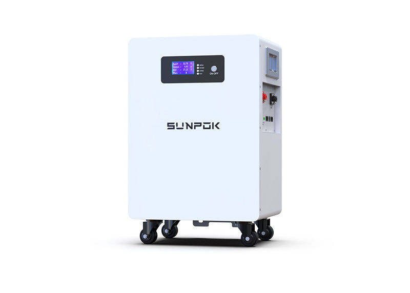 25.6V 300Ah LiFePO4 Batería solar 7.68kWh Potencia de respaldo de telecomunicaciones con control de bus CAN
