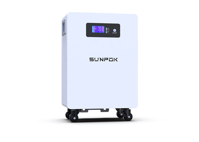 25.6V 300Ah LiFePO4 Batería solar 7.68kWh Potencia de respaldo de telecomunicaciones con control de bus CAN