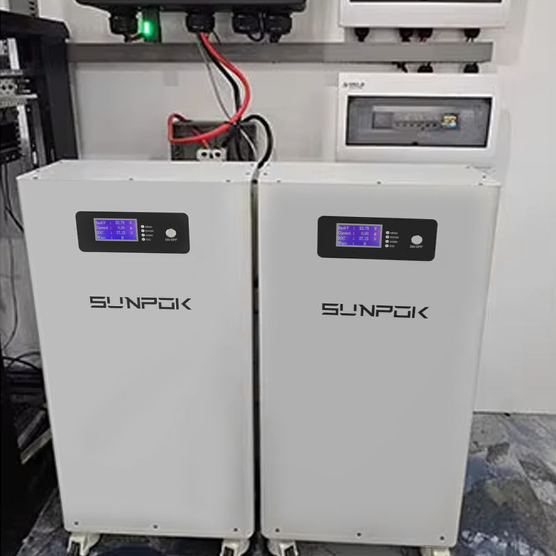 15KWh Paquete de baterías para el hogar 51.2V 15kw Baterías de iones de litio 300Ah LFP Lifepo4 48V Baterías solares Almacenamiento de energía solar para el hogar
