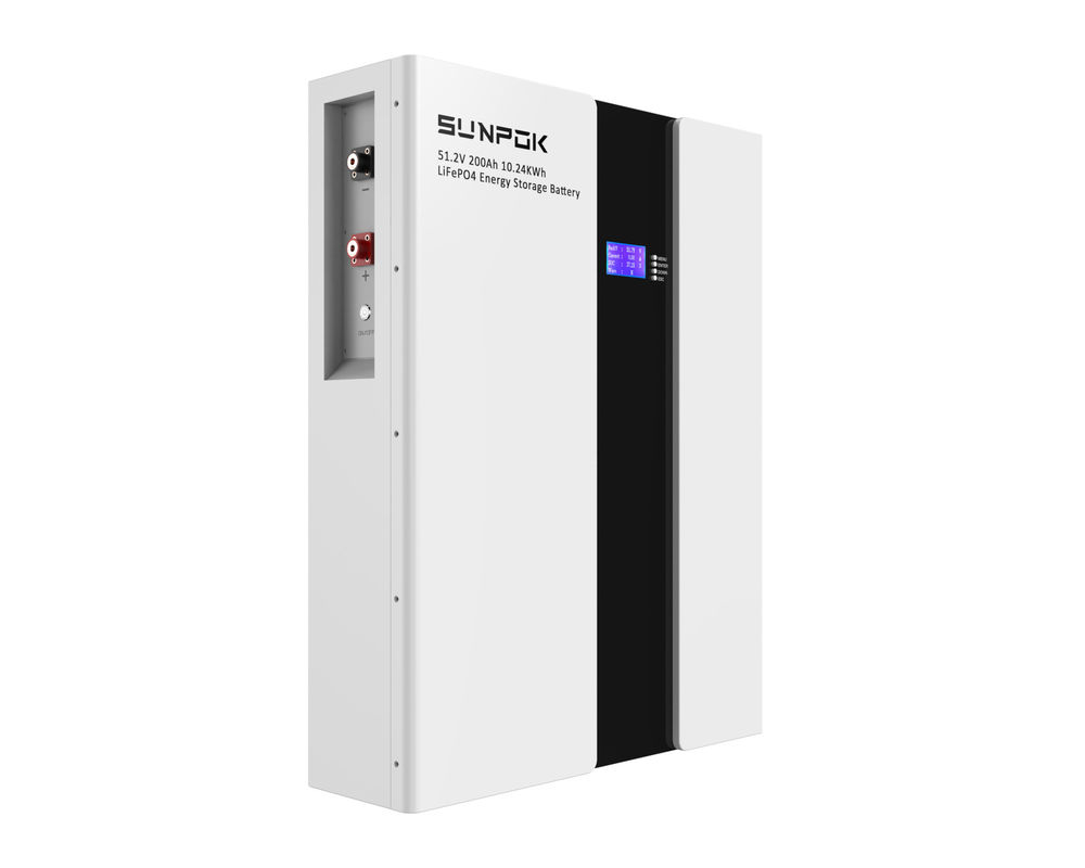 Baterías solares de litio montadas en la pared Powerwall 48V 200Ah 10kWh Lifepo4 Batería para paneles solares
