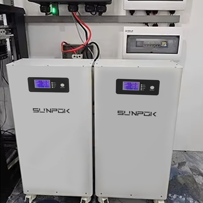 Batería Lifepo4 de 15KWh 48V para almacenamiento de energía solar doméstica, 51.2V 300Ah, batería de litio Akku móvil, 6000 ciclos