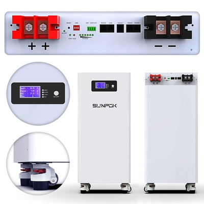 Paquete de batería de litio solar de 48V 280Ah 300Ah 14Kwh 15kwh Sistema de energía solar Batería de almacenamiento de energía LiFePO4 de 48V 280Ah