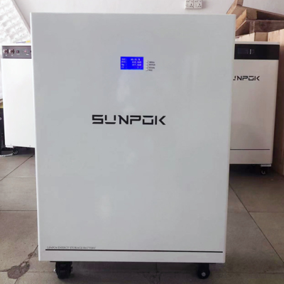 Batería solar de litio de 400h 20kwh Batería Lifepo4 montada en el suelo Sistema de almacenamiento de energía para el hogar móvil de 51.2v