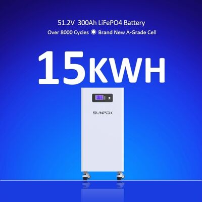 Solar Battery 48V 314AH 330Ah 320Ah 15KWH 16KWH Lifepo4 Lithium Iron Battery Home Energy Storage Battery