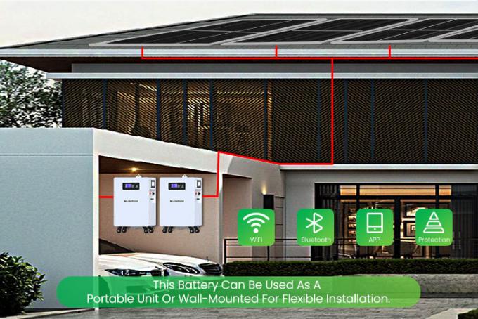 Residencial 25.6V 300Ah 7kwh 5Kw Batería de almacenamiento de energía Batería de litio Batería de energía Pared 300Ah Lifepo4 Batería 8